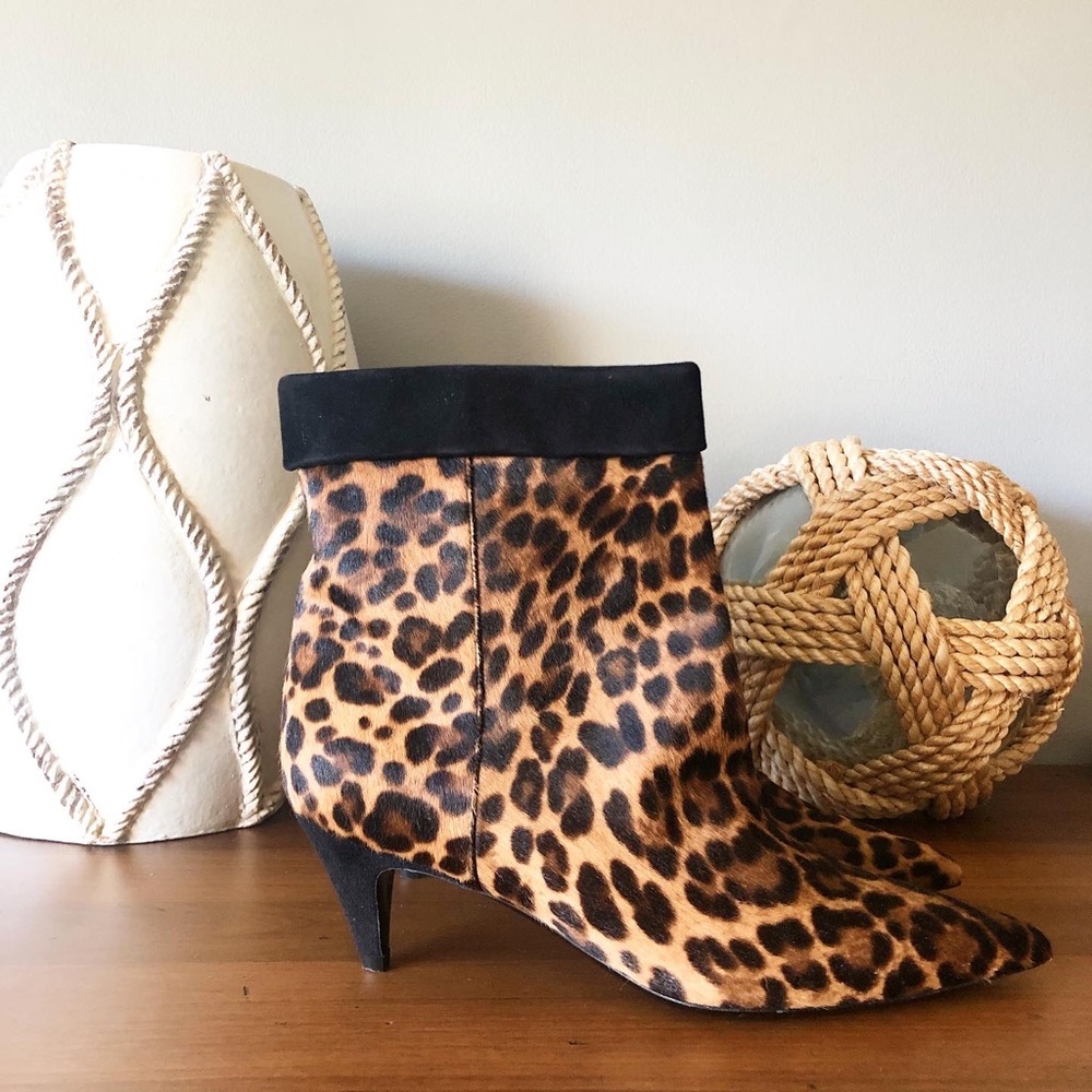 Saint Laurent Pony Hair Boots
